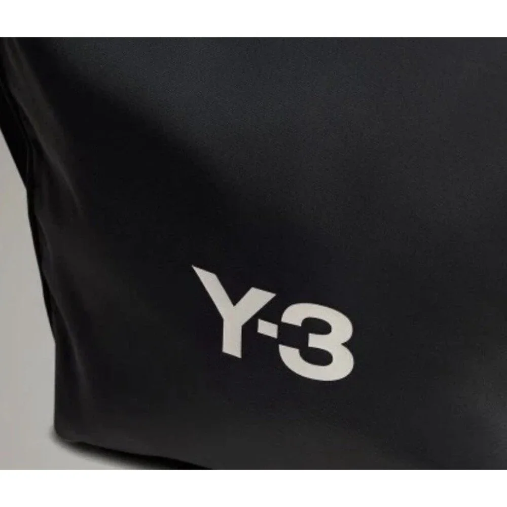 Y-3 SACOCHE JD2905 Black Tote Shoulder Strap Bag Yohji Yamamoto x adidas